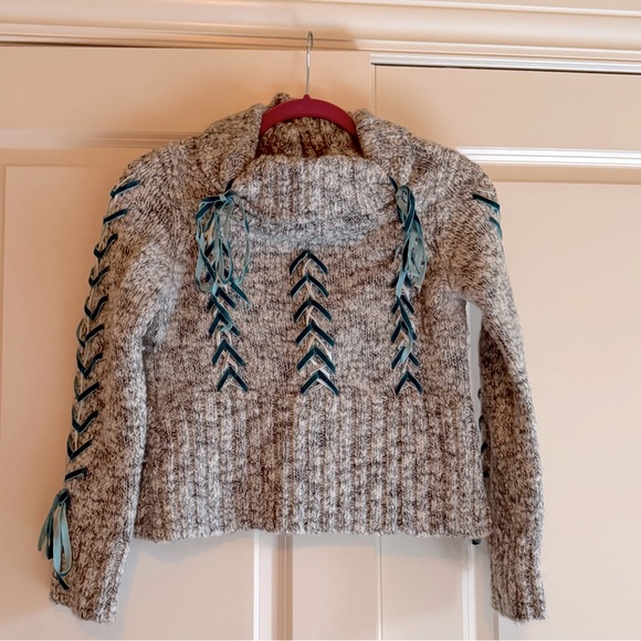 Anthropologie Sleeping on Snow. Sz M. Fits like a small. Wool blend. - Picture 2 of 4